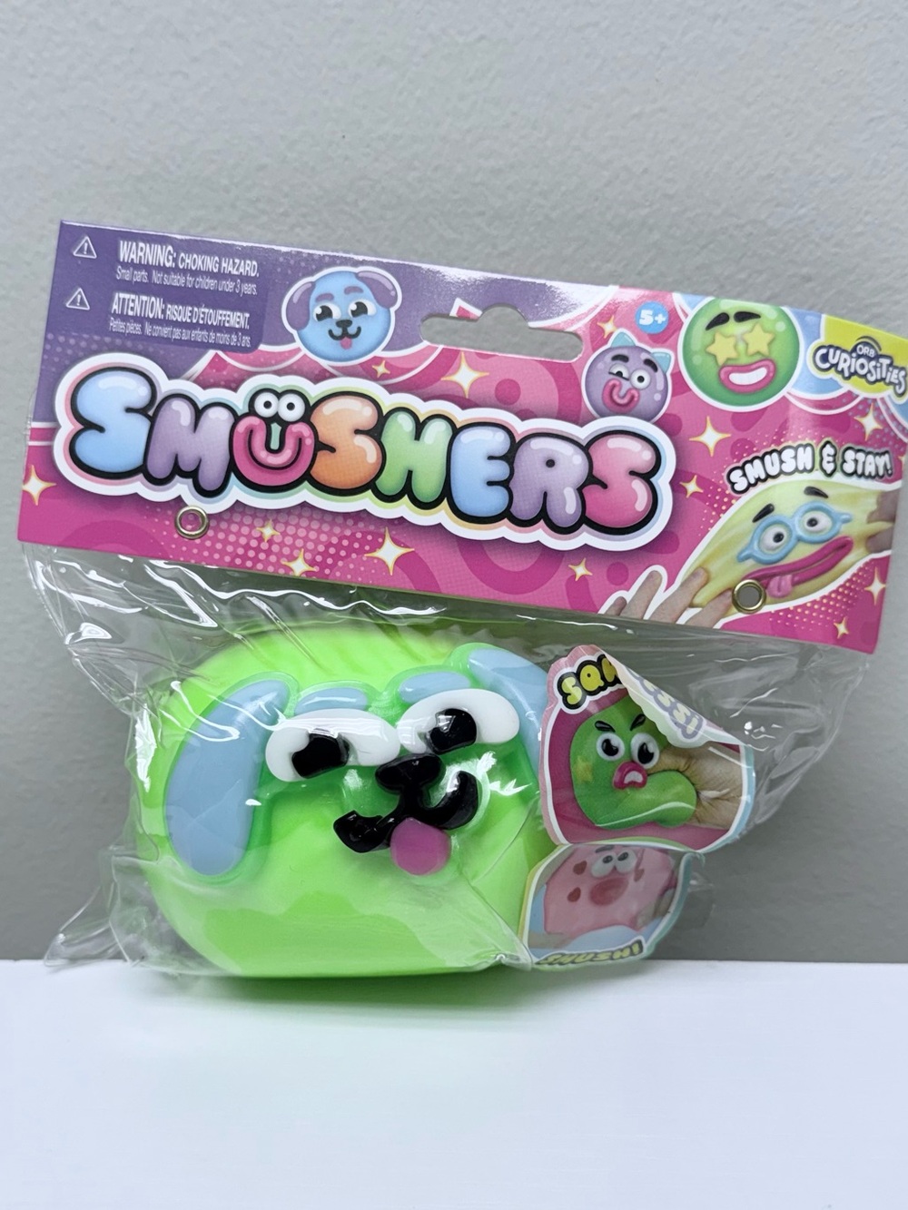 New! Authentic Orb Curiosities Green Dog Smusher with Blue Accents